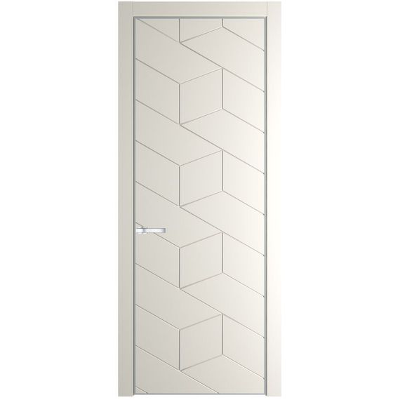 Межкомнатная дверь эмаль Profil Doors 9PA перламутр белый глухая