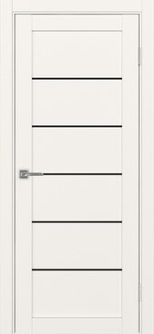 Межкомнатная дверь экошпон Турин 501АПП.1 бежевый с молдингом