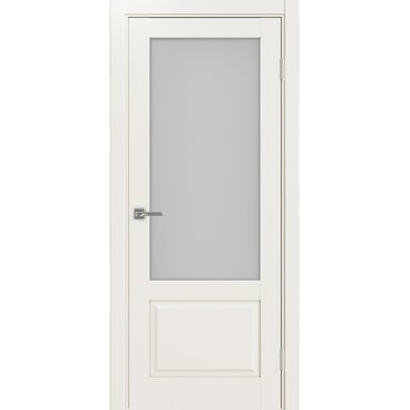 Межкомнатная дверь Тоскана 640.21 бежевый со стеклом