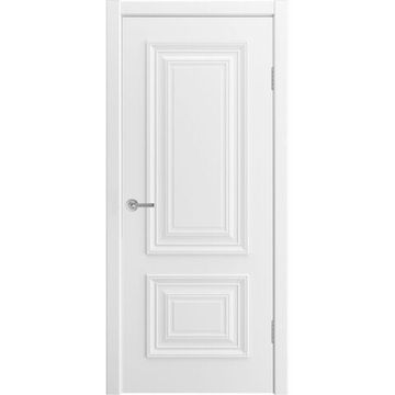 Межкомнатная дверь эмаль Парма 2 В1 белая глухая
