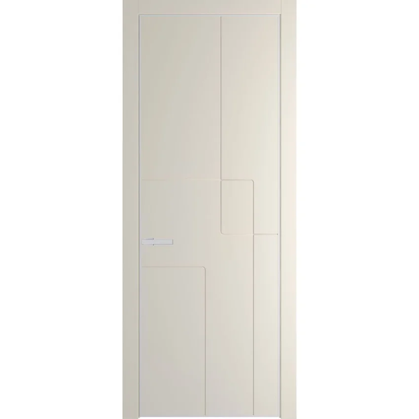 Межкомнатная дверь 3PA кремовая магнолия глухая