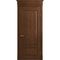Межкомнатная дверь массив дуба Viporte Классика 1 кофе глухая