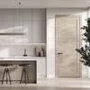 Межкомнатная дверь Profil Doors 1.10N дуб сонома глухая в интерьере