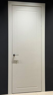 Межкомнатная дверь эмаль НеоКлассика 1 латте глухая