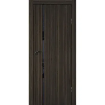 Межкомнатная дверь P-22 эвкалипт Африканский кромка ABS со стеклом