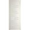Межкомнатная дверь 1.6P перламутр белый остеклённая