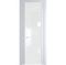 Межкомнатная дверь 1.7P вайт остеклённая