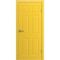 Фото двери Дуэт желтая эмаль RAL 1018 глухая