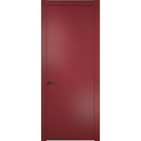Фото межкомнатной двери эмаль Дверцов Мона RAL 3003 глухая