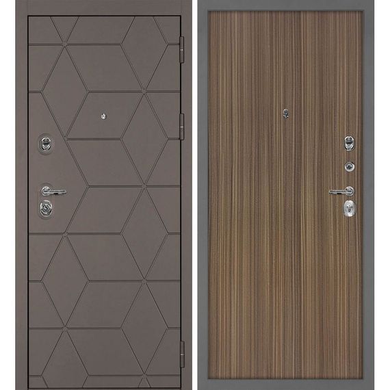 Входная дверь Тетра-181 панель гладкая эвкалипт испанский