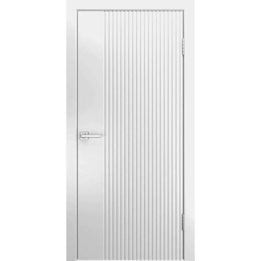 Межкомнатная дверь эмаль Ультра белая глухая