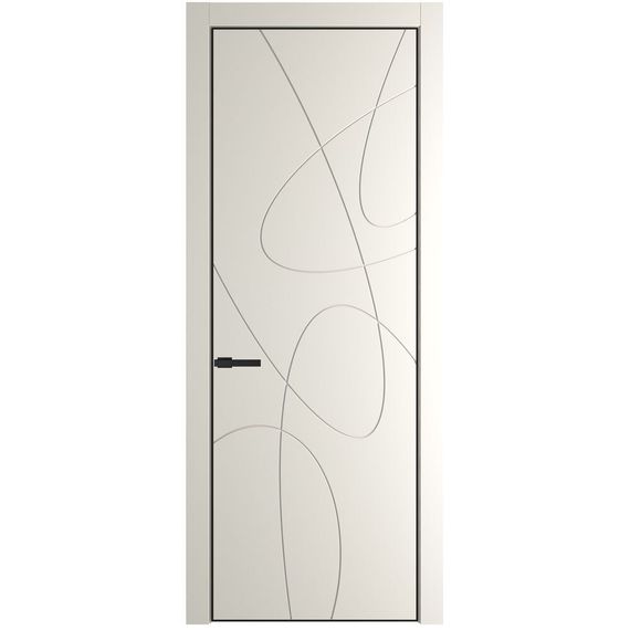 Межкомнатная дверь 6PA перламутр белый глухая