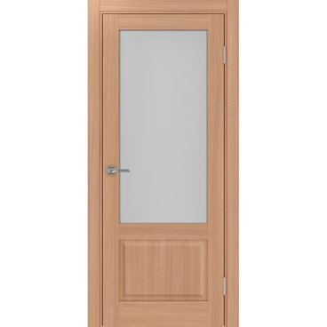 Межкомнатная дверь Тоскана 640.21 ясень тёмный со стеклом