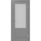 Фото двери Тоскана 640.21 цвет серый со стеклом