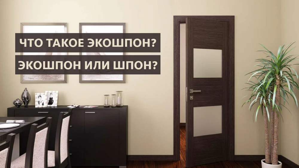 Что такое экошпон? Что лучше шпон или экошпон?