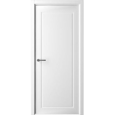 Межкомнатная дверь эмаль СтильНео 1 белая глухая