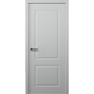 Межкомнатная дверь эмаль Albero Стиль 1 серая глухая