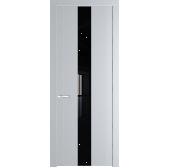 Межкомнатная дверь эмаль Profil Doors 1.9P лайт грей остеклённая