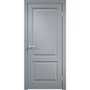 Фото межкомнатной двери эмаль Дверцов Алькамо 2 цвет серый RAL 7047 глухая
