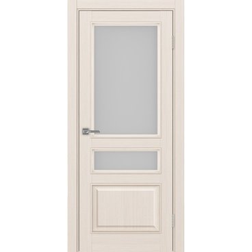 Межкомнатная дверь Тоскана багет 631.221 ясень перламутровый со стеклом