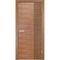 Межкомнатная дверь шпон Гладкая фрезеровка дуб натуральный глухая