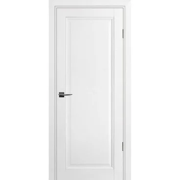 Межкомнатная дверь экошпон PSU-36 белая глухая