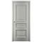 Фото межкомнатной двери эмаль Багет 3 серая глухая