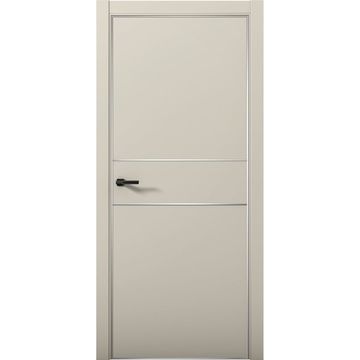 Межкомнатная дверь Палладий 3 силк грей глухая