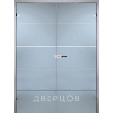 Диана двухстворчатая распашная стекло беcцветное матовое