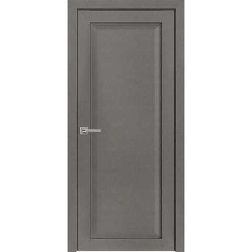 Межкомнатная дверь экошпон 82001 лофт тёмный глухая