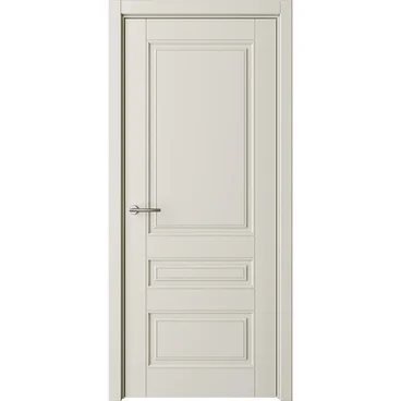 Межкомнатная дверь эмаль Классика 3 латте глухая