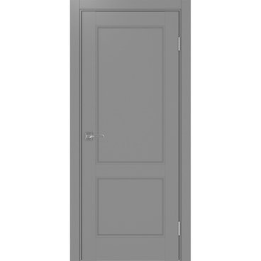 Межкомнатная дверь экошпон Турин Neo 502.11 серый глухая