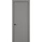 Фото межкомнатной двери керамик FL 1 серый глухая