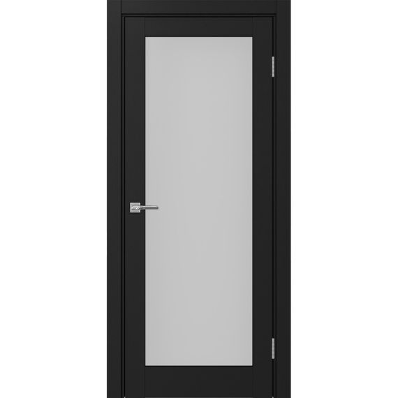 Фото двери экошпон Турин 501.2 антрацит остеклённая