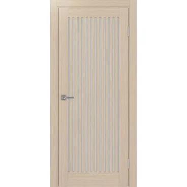 Межкомнатная дверь экошпон Турин 543.2 белёный дуб остеклённая