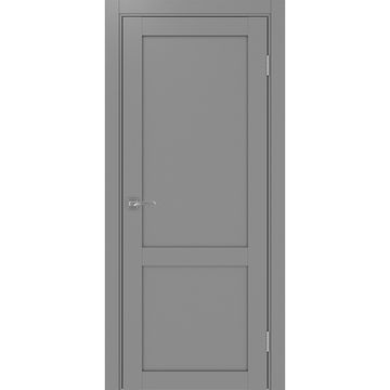Межкомнатная дверь экошпон Турин 502.11 серый глухая