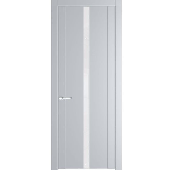Межкомнатная дверь 1.8P лайт грей остеклённая