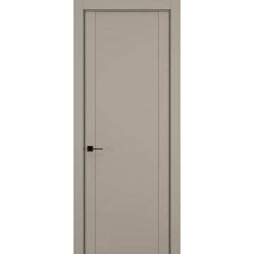 Межкомнатная дверь керамик FL 1 бежевый глухая