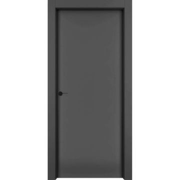 Звукоизоляционная дверь 1001 чёрная эмаль 42 дб