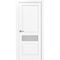Межкомнатная дверь Тоскана 631.121 белый снежный со стеклом