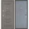 Входная дверь Плаза-177 панель гладкая серая