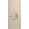 Межкомнатная дверь массив бука Viporte Лацио Амбиенте ваниль остекление 4