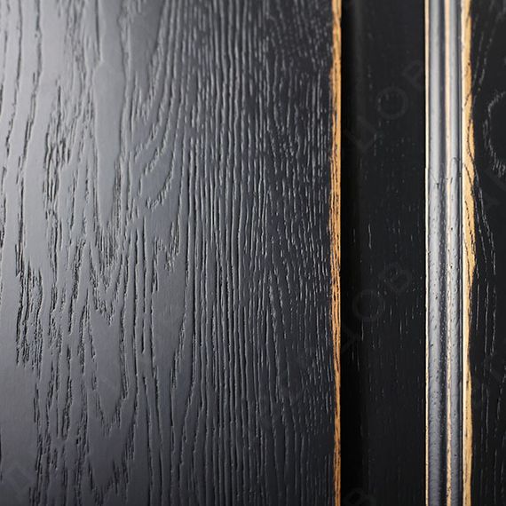 Межкомнатная дверь массив дуба Лофт Болонья глухая