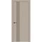 Межкомнатная дверь эмаль Ofram Линнея 4 капучино глухая
