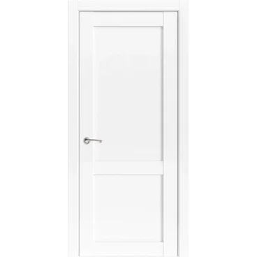 Межкомнатная дверь экошпон 11012 лофт белый глухая