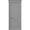 Межкомнатная дверь массив дуба Viporte Флоренция серый жемчуг глухая