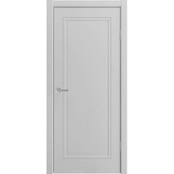 Межкомнатная дверь эмаль Урбан 1 серая RAL 7047 глухая