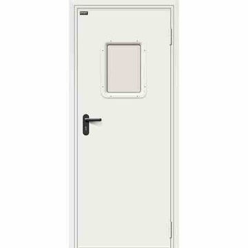 Дверь противопожарная стальная ДПО-1 RAL 7035