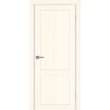 Межкомнатная дверь экошпон Турин 502.11 ясень светлый глухая
