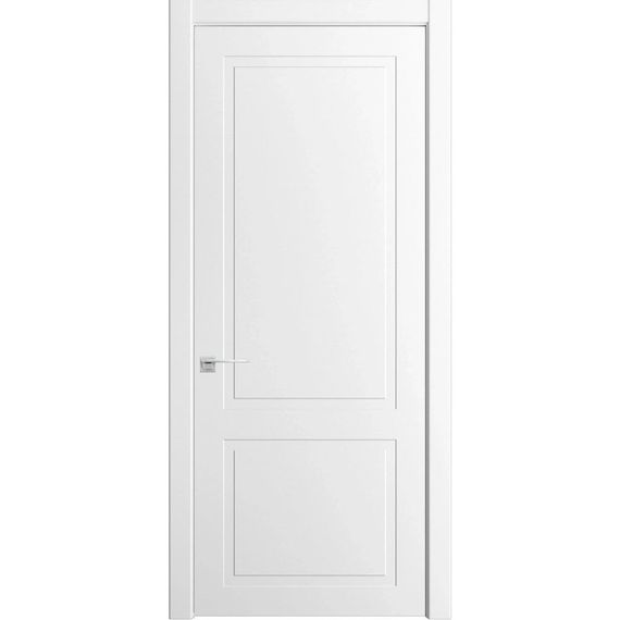 Фото межкомнатной двери эмаль Бипи 2 белая глухая